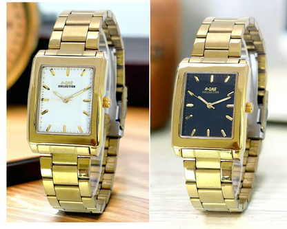 A ONE Collection Square Dial Watch for Women