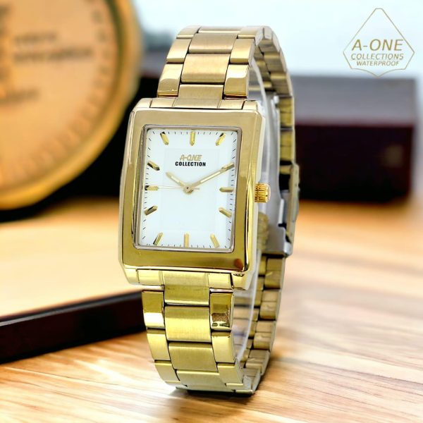 A ONE Collection Square Dial Watch for Women