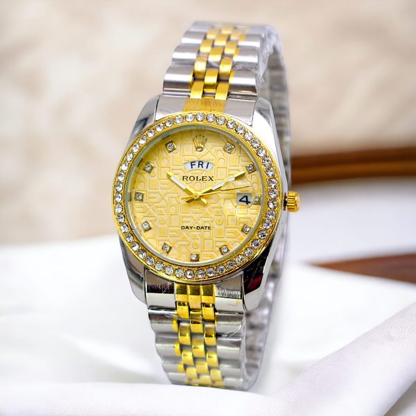 Rolex Luxury chain strap ladies watch